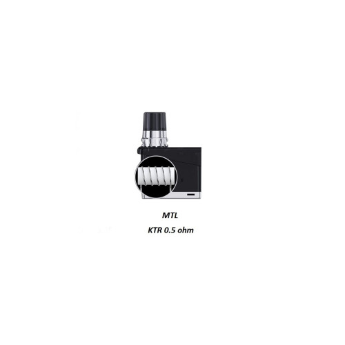 Wismec Preva DNA Cartridges (PACK OF 1) 0.25Ω SS316