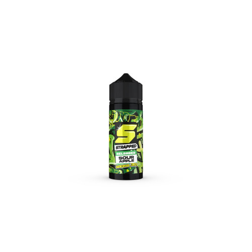 Strapped Reloaded Sour Apple Flavour Shot 30/120ml