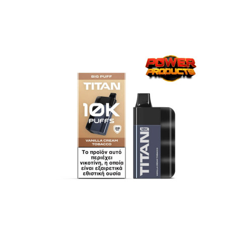 TITAN Vanilla Cream Tobacco 8x2ml 20mg