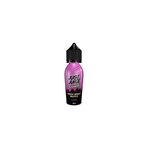 Just Juice Desserts Mixed Berry Waffle Flavour Shot 12/60ml