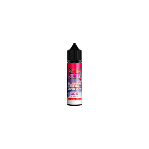 Mad Juice Pod Edition Blueberry Cherry Cranberry Flavour Shot 12/60ml