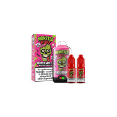 Monster Puff 28K Kit Watermelon Raspberry Ice Συσκευή 2ml & 2x10ml 20mg