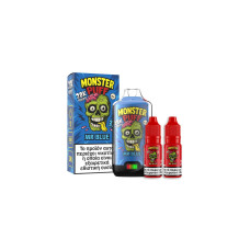Monster Puff 28K Kit Mr Blue Συσκευή 2ml & 2x10ml 20mg