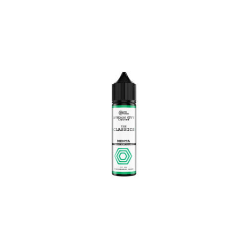 Steam City The Classics Menta Flavour Shot 10/60ml